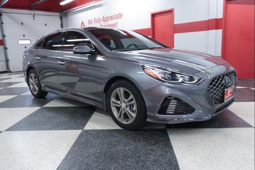 Machine Gray 2019 Hyundai SONATA Limited