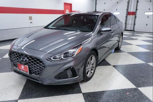 Machine Gray 2019 Hyundai SONATA Limited