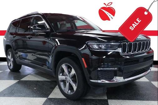 Diamond Black Crystal Pearlcoat 2021 Jeep Grand Cherokee L Limited