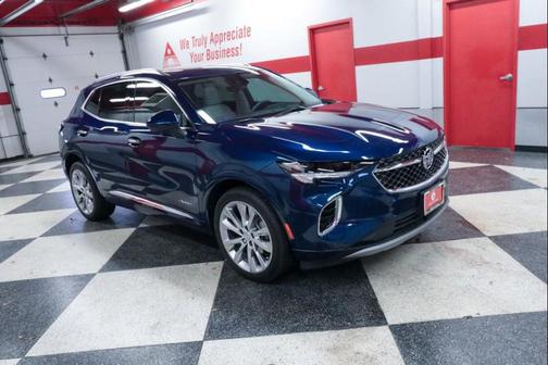 Sapphire Metallic 2023 Buick Envision Avenir FWD