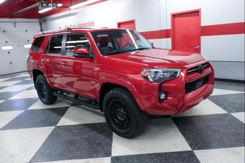 Barcelona Red Metallic 2022 Toyota 4Runner SR5 Premium