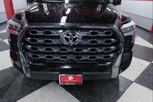 Midnight Black Metallic 2025 Toyota Tundra Hybrid Platinum
