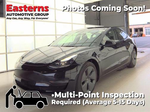 Solid Black 2023 Tesla Model 3 Standard Range