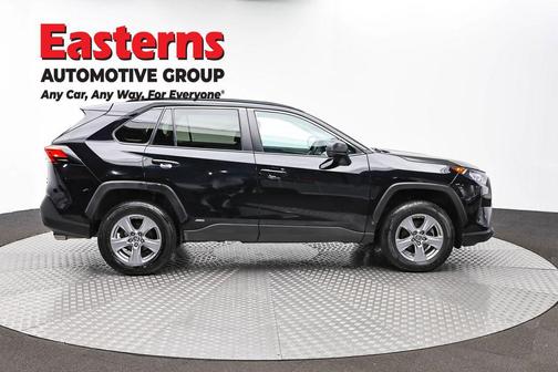 Midnight Black Metallic 2022 Toyota RAV4 Hybrid LE