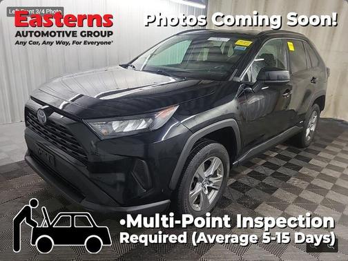 Midnight Black Metallic 2022 Toyota RAV4 Hybrid LE