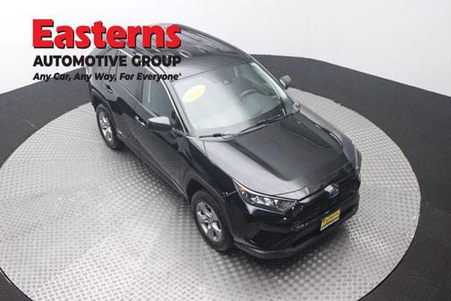 Midnight Black Metallic 2022 Toyota RAV4 Hybrid LE