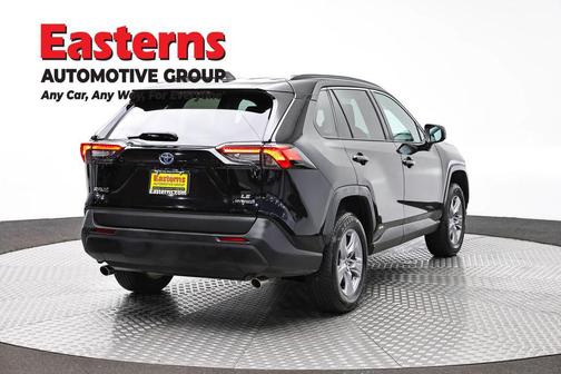 Midnight Black Metallic 2022 Toyota RAV4 Hybrid LE