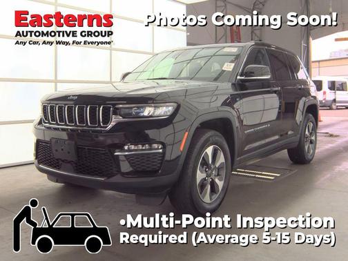 Diamond Black Crystal Pearlcoat 2022 Jeep Grand Cherokee 4xe Base