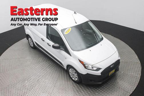 Frozen White 2020 Ford Transit Connect XL Cargo Van