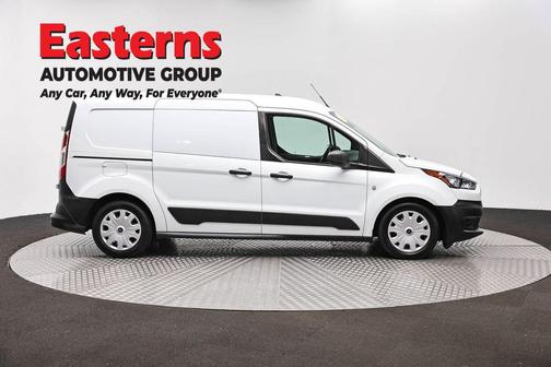 Frozen White 2020 Ford Transit Connect XL Cargo Van