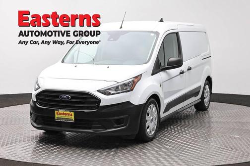 Frozen White 2020 Ford Transit Connect XL Cargo Van