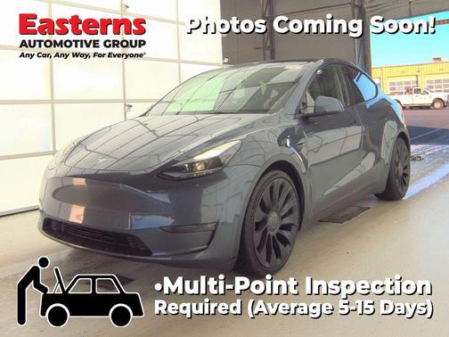 Gray 2022 Tesla Model Y Performance Dual Motor All-Wheel Drive
