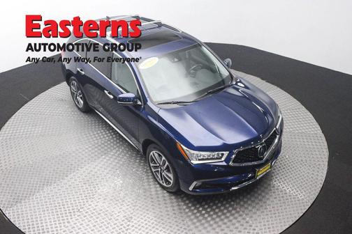 Fathom Blue Pearl 2018 Acura MDX 3.5L w/Advance Package