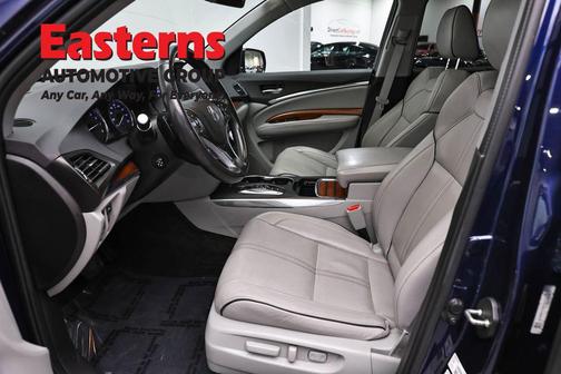 Fathom Blue Pearl 2018 Acura MDX 3.5L w/Advance Package