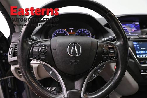 Fathom Blue Pearl 2018 Acura MDX 3.5L w/Advance Package