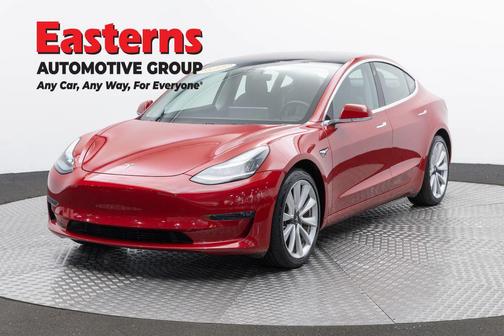 Red Multi-Coat 2018 Tesla Model 3 Long Range