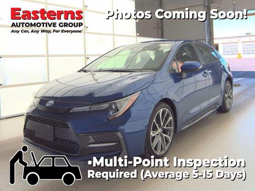 Blue Crush Metallic 2022 Toyota Corolla SE