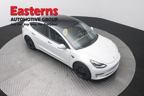 Solid Black 2021 Tesla Model 3 Standard Range Plus