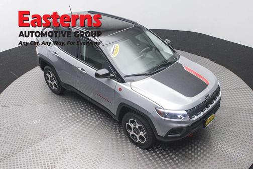 Billet Silver Metallic Clearcoat 2022 Jeep Compass Trailhawk