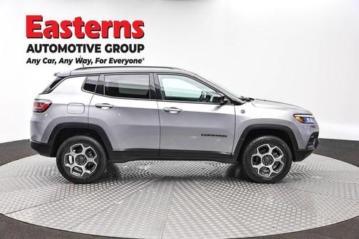 Billet Silver Metallic Clearcoat 2022 Jeep Compass Trailhawk