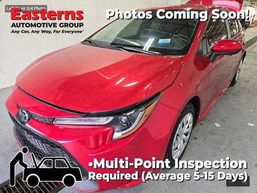 Barcelona Red Metallic 2020 Toyota Corolla LE