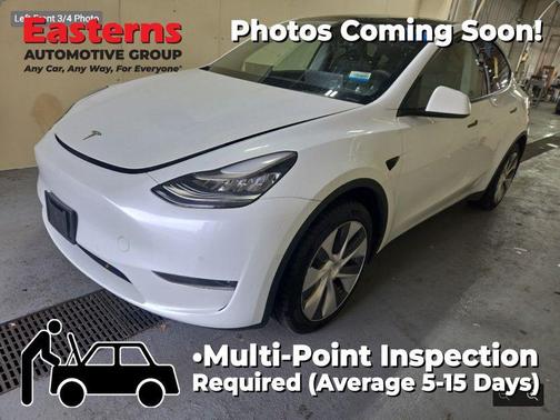 Pearl White Multi-Coat 2021 Tesla Model Y Long Range Dual Motor All-Wheel Drive