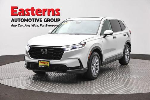 Platinum White Pearl 2023 Honda CR-V EX-L