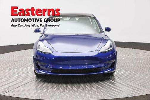 Deep Blue Metallic 2018 Tesla Model 3 Long Range