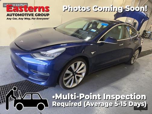 Deep Blue Metallic 2018 Tesla Model 3 Standard