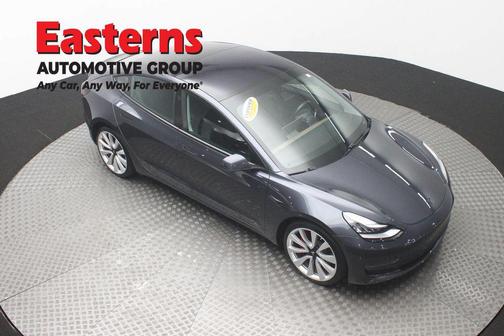 Silver 2018 Tesla Model 3 Long Range