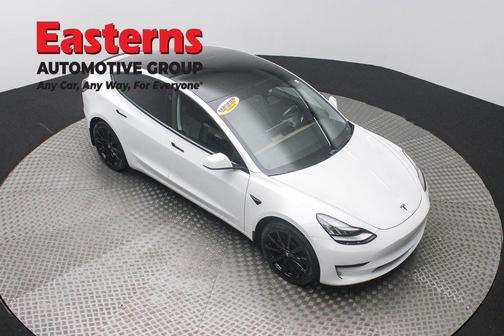 Pearl White Multi-Coat 2019 Tesla Model 3 Long Range