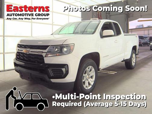 Summit White 2022 Chevrolet Colorado LT