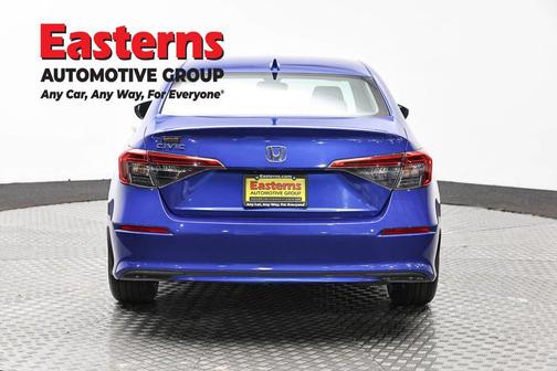 Aegean Blue Metallic 2023 Honda Civic LX