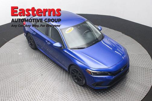 Aegean Blue Metallic 2023 Honda Civic LX