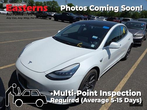 Pearl White Multi-Coat 2018 Tesla Model 3 Standard