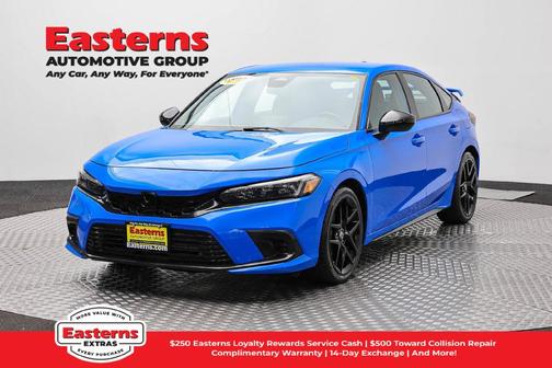 Boost Blue Pearl 2023 Honda Civic Sport