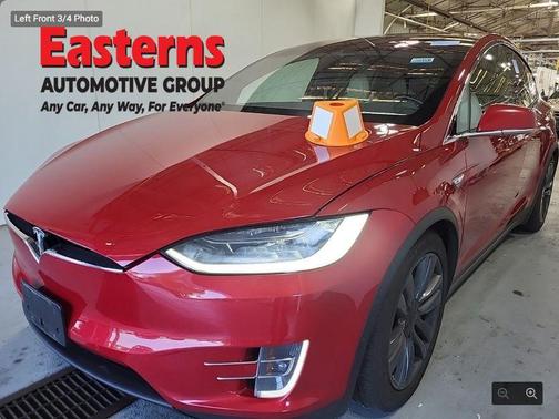 Red Multi-Coat 2016 Tesla Model X