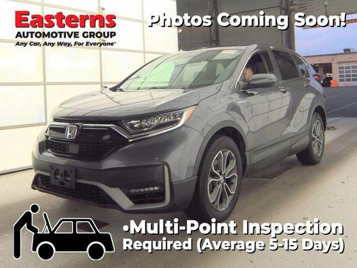 Gray 2020 Honda CR-V Hybrid EX-L