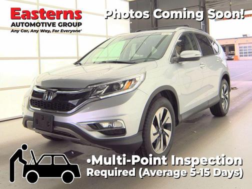 Gray 2015 Honda CR-V Touring