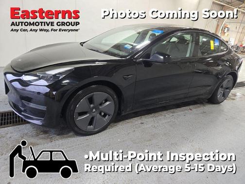 Solid Black 2023 Tesla Model 3 Standard Range