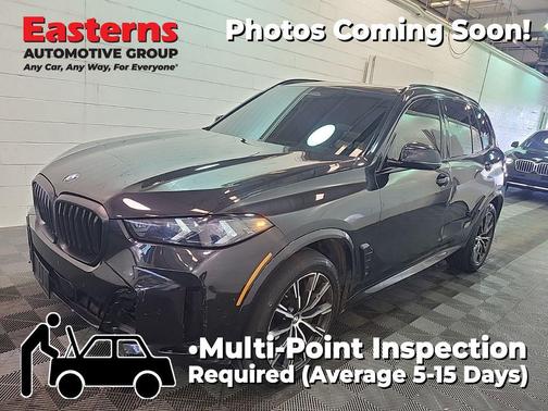 Black Sapphire Metallic 2025 BMW X5 xDrive40i