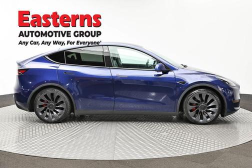 Deep Blue Metallic 2021 Tesla Model Y Performance Dual Motor All-Wheel Drive
