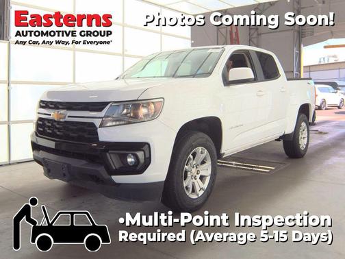Summit White 2021 Chevrolet Colorado LT
