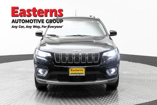 Diamond Black Crystal Pearlcoat 2021 Jeep Cherokee Limited