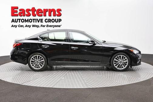 Black Obsidian 2023 INFINITI Q50 3.0t LUXE