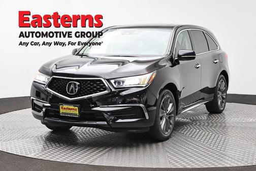 Tan 2019 Acura MDX 3.5L w/Technology Package