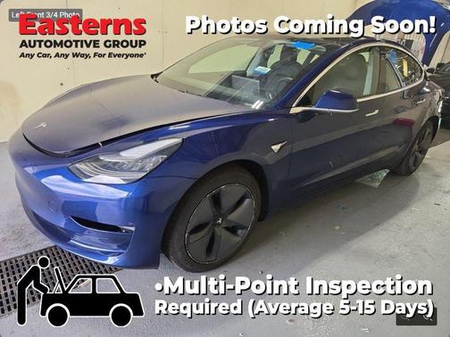 Deep Blue Metallic 2020 Tesla Model 3 Long Range