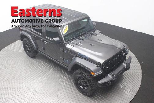 Granite Crystal Metallic Clearcoat 2025 Jeep Wrangler 4xe Willys