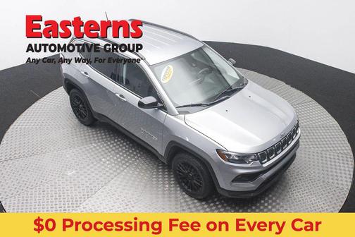 Billet Silver Metallic Clearcoat 2022 Jeep Compass Latitude