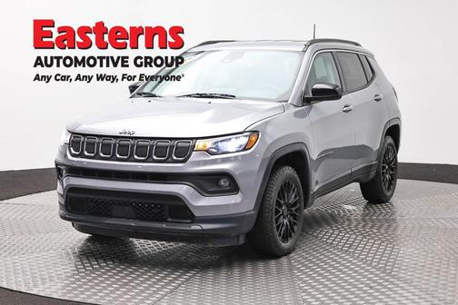 Billet Silver Metallic Clearcoat 2022 Jeep Compass Latitude